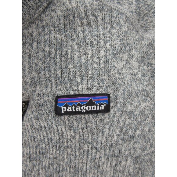 Patagonia Jacket Medium Better Sweater 1/4 Zip Pullover Medicine Logo * - Picture 8 of 15